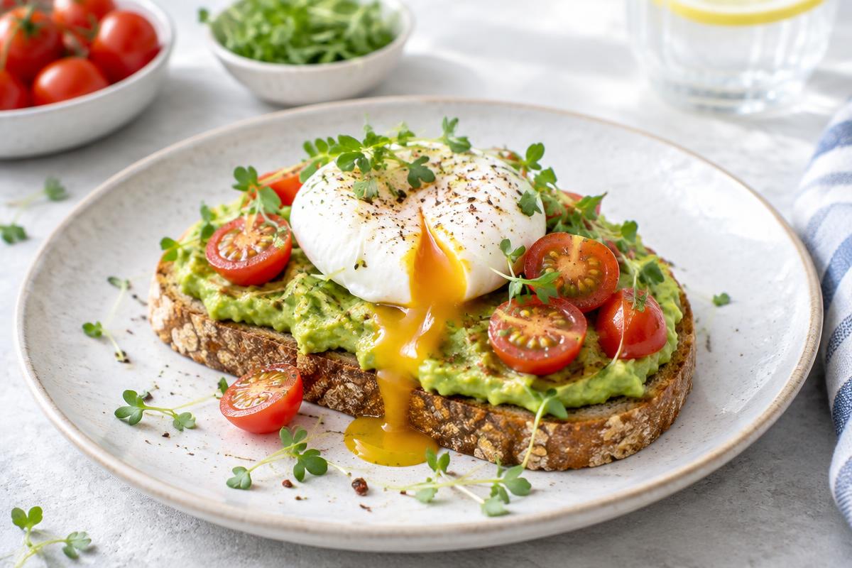 Pocherade ägg